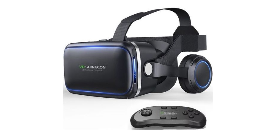 Vr Headset With Remote Controller